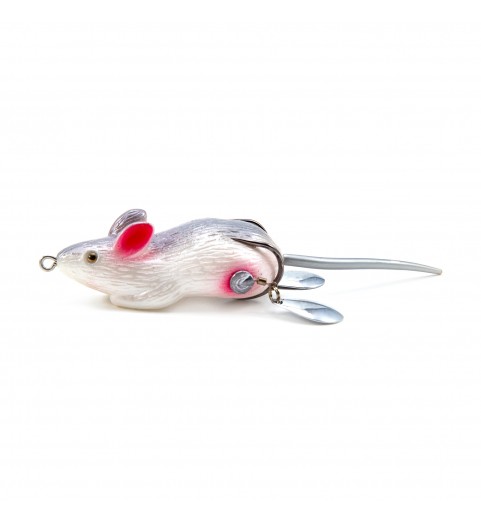 фото Мышь-незацепляйка Namazu MOUSE с лепестками, 76 мм, 26 г, цвет 17, крючок-двойник YR Hooks (BN) #2/0